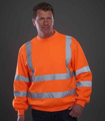 Yoko Hi-Vis Sweatshirt - BLK - 3XL